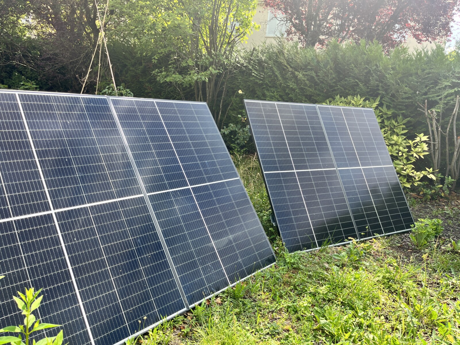 Pose panneau solaire PV Photovoltaïque Bondoufle - au sol - Christian Veysset, électricien 91