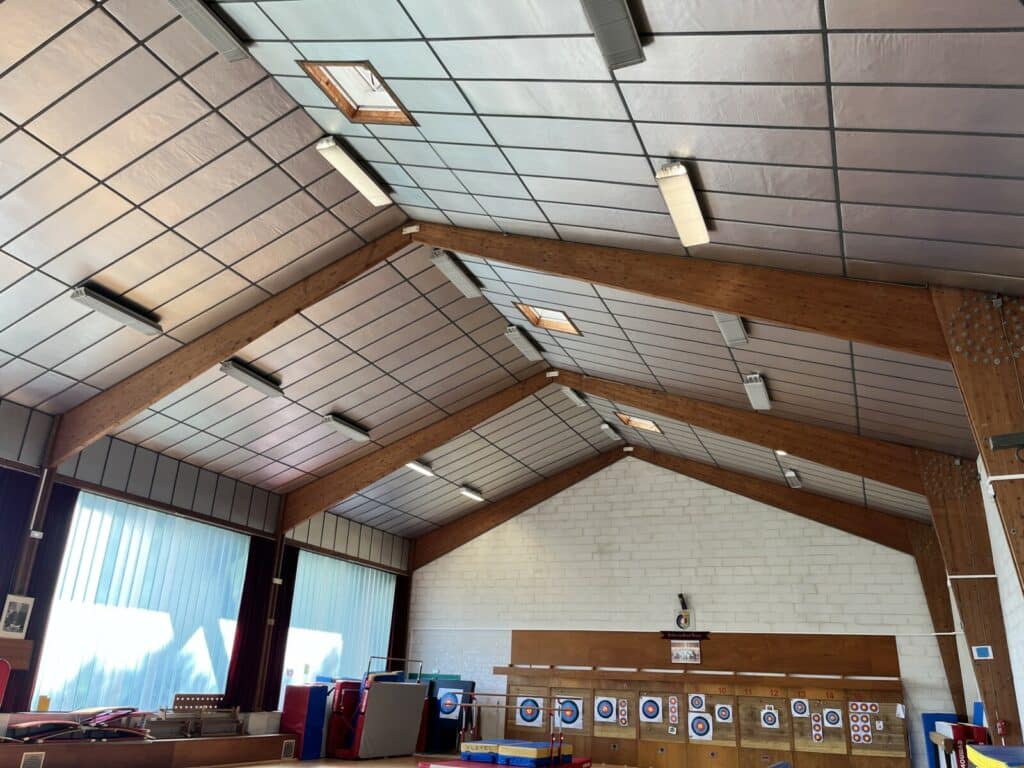 devis électricité générale - mairie Soisy sur Seine - remplacement luminaires plafond qui passent en LED- mise aux normes - Christian Veysset électricien